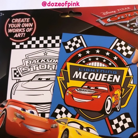 Disney | Toys | Disney Pixar Cars Paint Your Own Posters | Poshmark